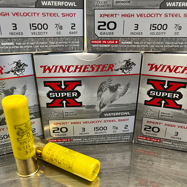 Winchester Super HV Xpert 20 ga 3" 7/8 oz. #2 Steel 25 rnd/box